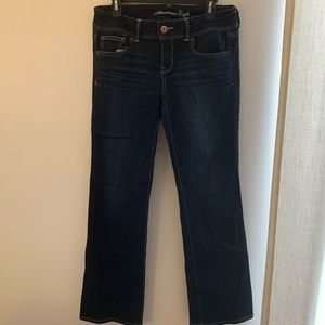 American Eagle Slim Boot Size 10 Blue Jeans